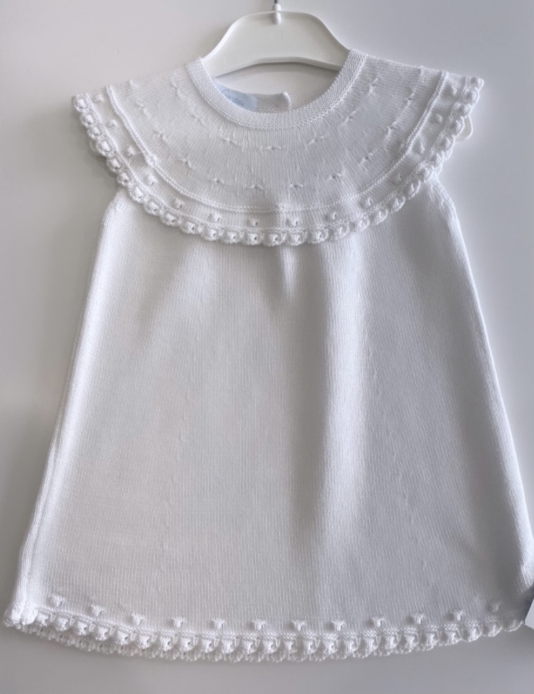 Granlei White Summer Embroided Dress