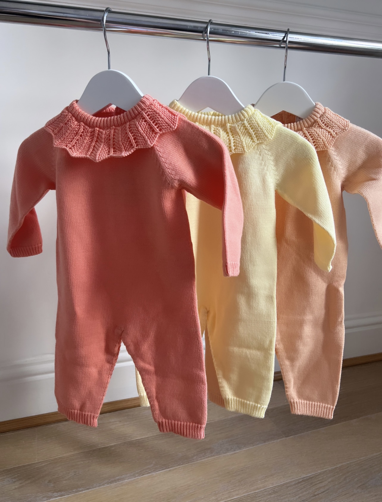 Wedoble Girls SS21 Footless Babygrows - 3X colours